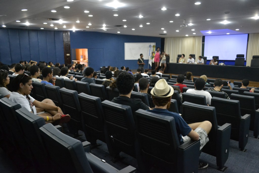 Estudantes de todo o país se reuniram para debater movimento estudantil. (Letycia Nascimento/PROGRAD)