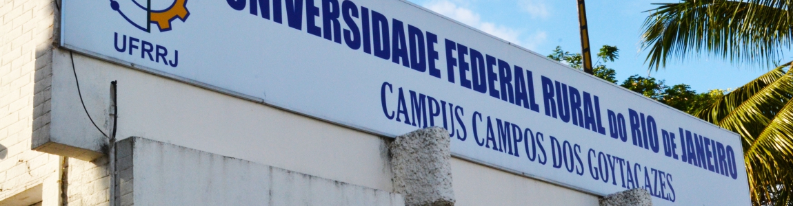 Entrada do câmpus - Campos dos Goytacazes