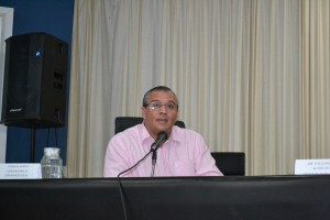 Palestra do professor Rodrigo Borges, membro da Comissão de Ética
