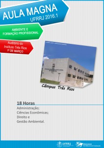 Aula Magna 2016.1 _ Tres Rios