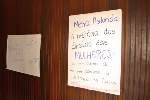 Mesa A História dos Direitos das Mulheres