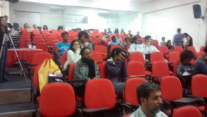 Publico presente ao Seminario de lancamento do RIMA