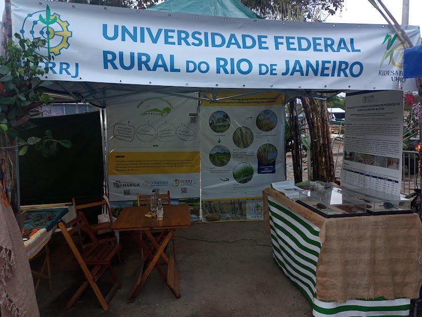 Estande da UFRRJ no Festival da Cachaça 