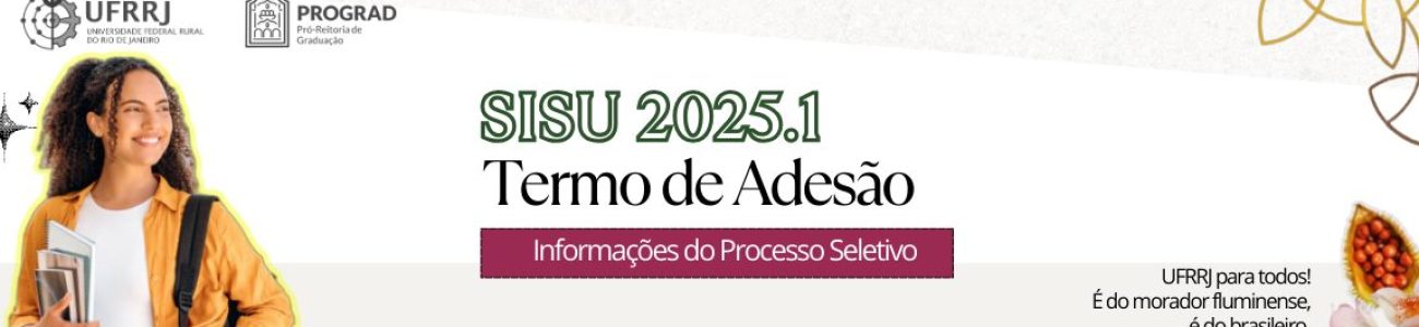 Termo de Adesão SiSU 2025.1 UFRRJ