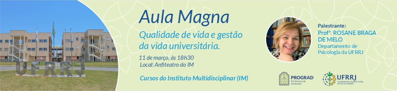 Aula Magna do Instituto Multidisciplinar, em Nova Iguaçu