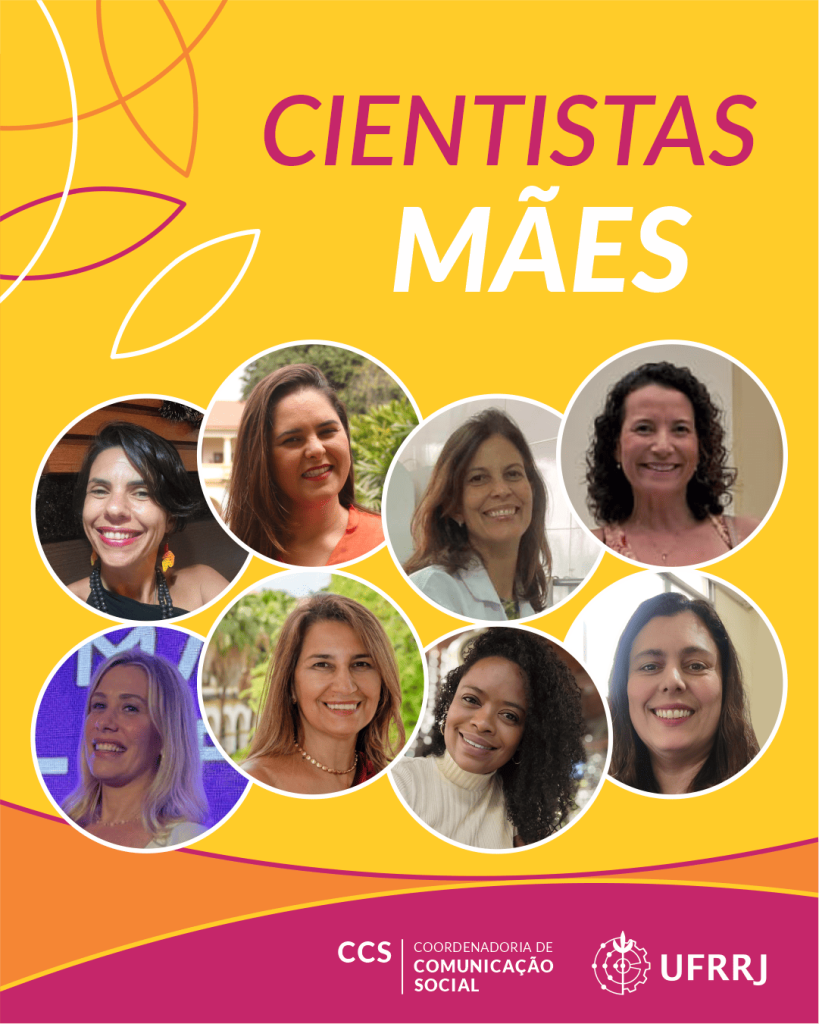 Arte de Juliana Affonso para série que homenageia cientistas mães.