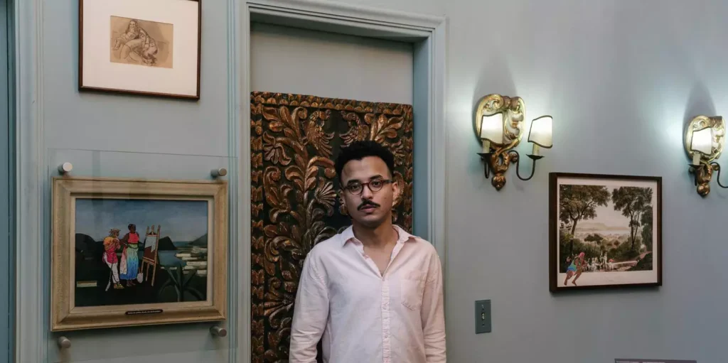 O paraense PV Dias participa de exposição em Nova York, nos Estados Unidos (Foto: Maressa Andriol/ Acervo Casa Museu Ema Klabin)