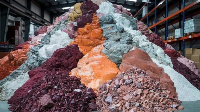 Minerais extraídos das terras raras (foto: reprodução Portal iG)