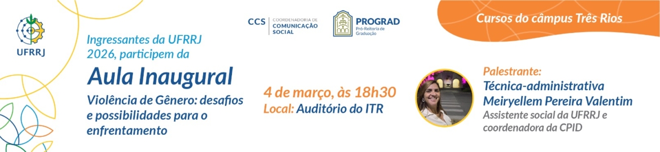 Aula Inaugural câmpus Três Rios