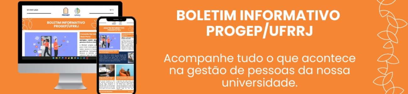 Boletim informativo PROGEP | UFRRJ