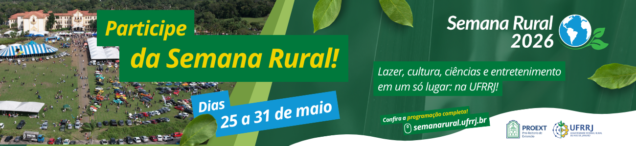 Semana Rural 2026 - Venha com sua família e amigos!