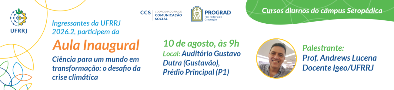 Aula Inaugural | Câmpus Seropédica manhã