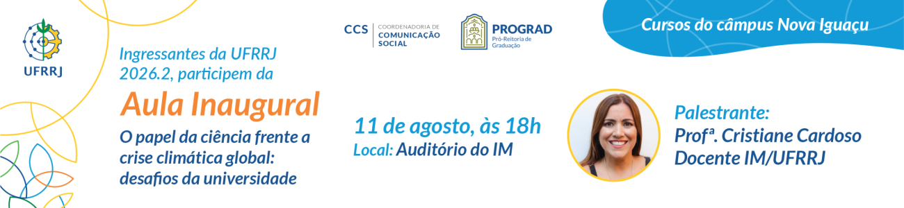 Aula Inaugural | Câmpus Nova Iguaçu