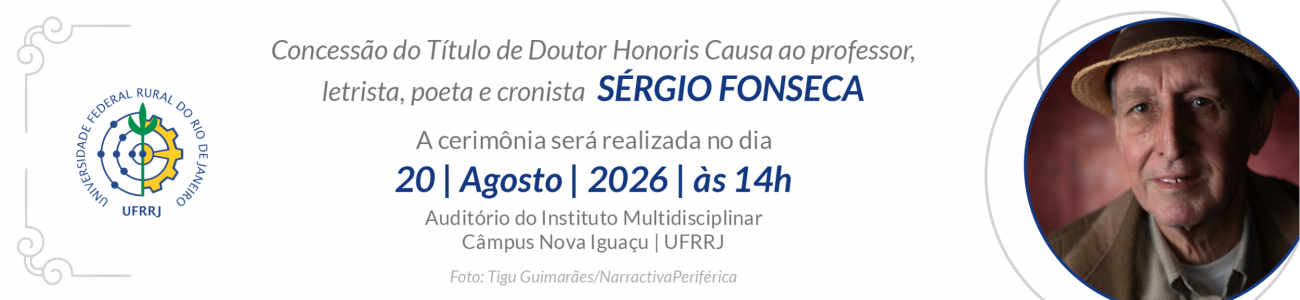 Concessão do Título de Doutor Honoris Causa a Sérgio Fonseca