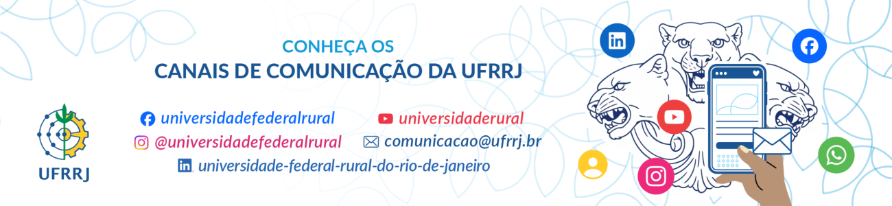 Conheça os Canais de Comunicação da UFRRJ