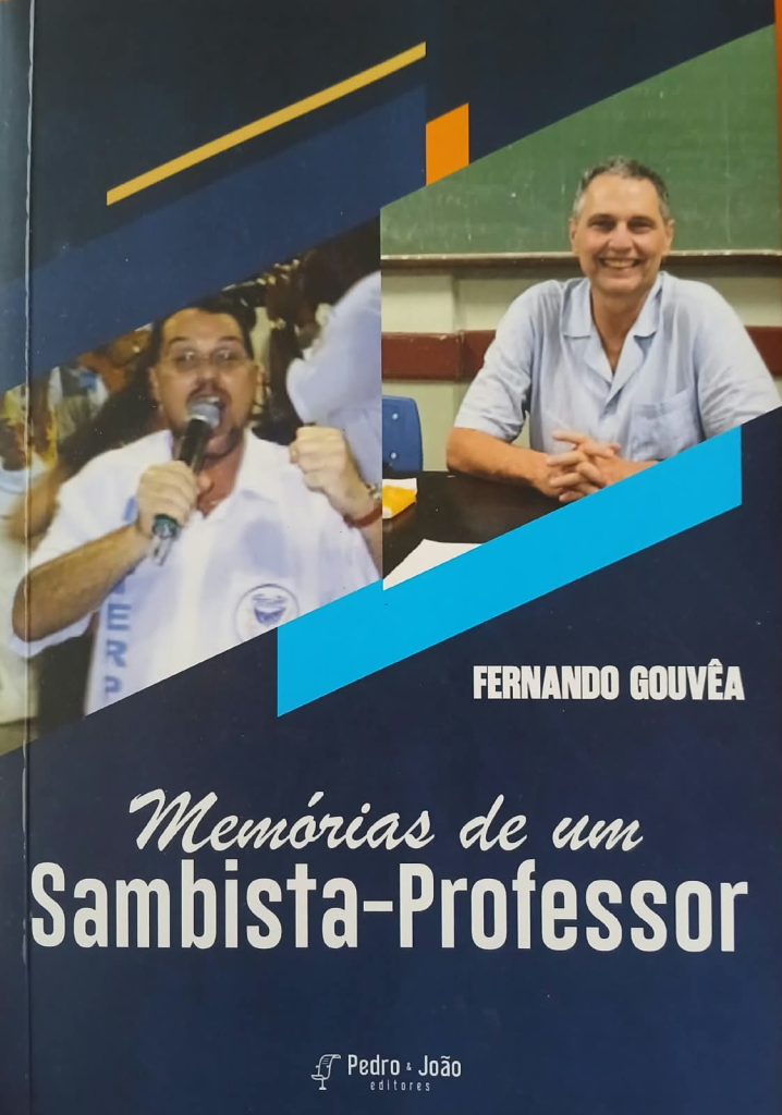 Capa do livro "Memórias de um sambista-professor"