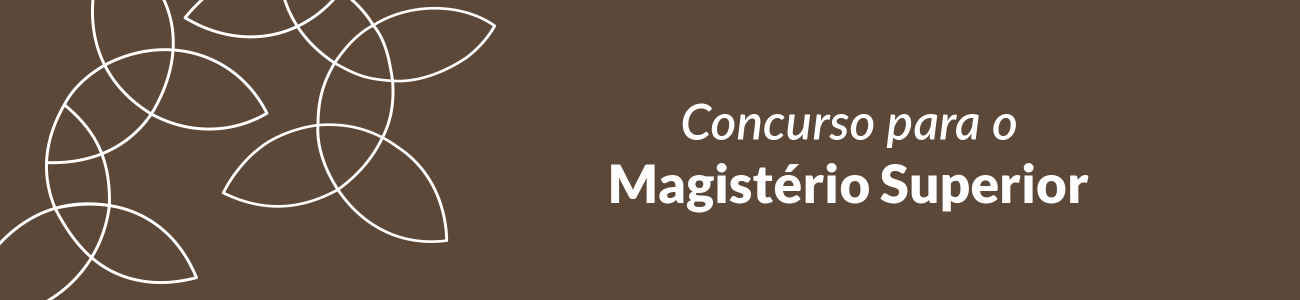 Concurso para o Magistério Superior